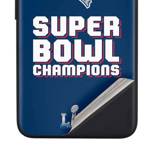 NFL Patriots Super Bowl LIII Champions Google Pixel 4a Skin